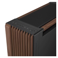 ASUS case PROART PA602 WALNUT WOOD MODERN METAL, Mid Tower, černá