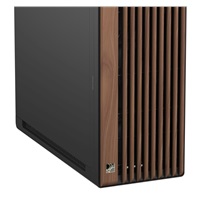 ASUS case PROART PA602 WALNUT WOOD MODERN METAL, Mid Tower, černá