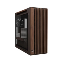 ASUS case PROART PA602 WALNUT WOOD RETRO TG, Mid Tower, průhledná bočnice, hnědá