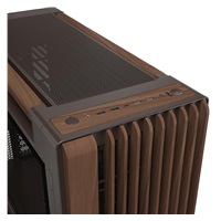 ASUS case PROART PA602 WALNUT WOOD RETRO TG, Mid Tower, průhledná bočnice, hnědá