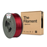 Spectrum The Filament PETG 1.75mm Transparent Red 1kg