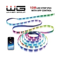 WG - Chytrý LED pásek WG11, 10 metrů, s aplikaci, IP 65, se síťovým adaptérem