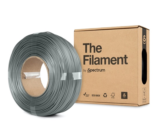 Spectrum The Filament ReFill PETG 1.75mm Silver Aluminium 1kg