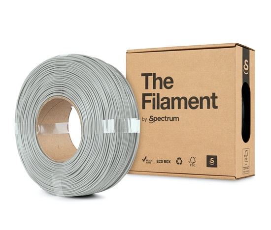 Spectrum The Filament ReFill PLA 1.75mm Silver Aluminium 1kg