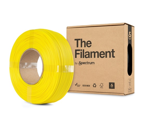 Spectrum The Filament ReFill PLA 1.75mm Sorbet Yellow 1kg