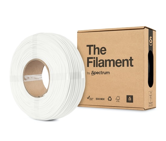 Spectrum The Filament ReFill PLA 1.75mm Traffic White 1kg