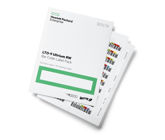 HPE Storage LTO-10 Ultrium RW Bar Code Label Pack