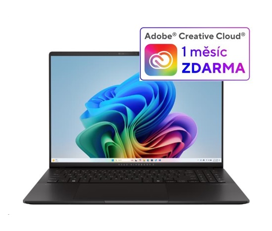 BAZAR - ASUS NTB Vivobook S16 (M5606WA-OLED022X), AI 9 HX 370, 16" 3200 x 2000, 32GB, 1TB SSD, AMD Radeon, W11 Pro,Black