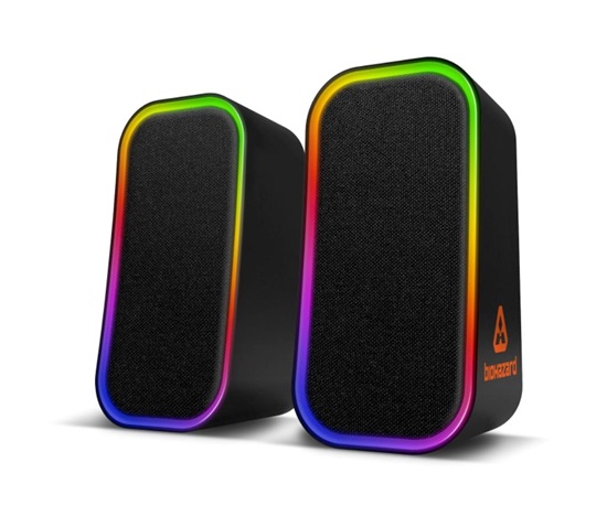 CONNECT IT Reproduktory BIOHAZARD PC, RGB, Bluetooth, 3.5mm, černé