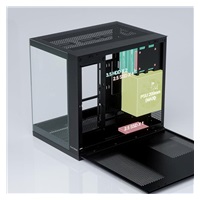 1stCOOL skříň DREAMER, Mid Tower, AU, USB 3.0, USB-C, 3x 120mm ARGB Fan, černá