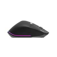 ACER bezdrátová myš Easy Fit Mouse,ergonomická,4000dpi,6 tlačítek,RGB,10m dosah,USB-C,BT,Black – náhled 4