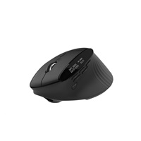 ACER bezdrátová myš Smart Fit Vertical Mouse,8000 dpi,10 tlačítek,RGB,10m dosah,BT,USB,výdrž 120h,Black – náhled 3