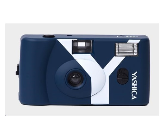 YASHICA MF-1 Snapshot Art Camera (Prussian Blue) - analogový fotoaparát