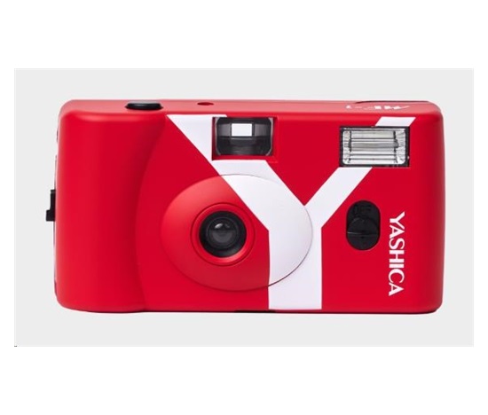 YASHICA MF-1 Snapshot Art Camera (Red) - analogový fotoaparát