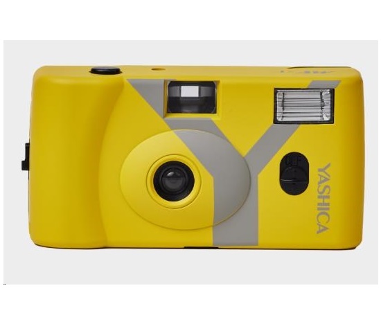 YASHICA MF-1 Snapshot Art Camera (Yellow) - analogový fotoaparát