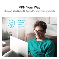 ASUS RT-AX52 Pro (AX3000) Router, Dual Band WiFi 6, Extendable Router