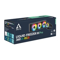 ARCTIC Vodní chladič Liquid Freezer III 360 Pro ARGB, 3x120mm, AM5, LGA1851, černá