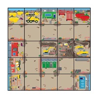 TT - Bee-Bot Podložka Staveniště