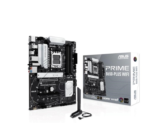 BAZAR - ASUS MB Sc AM5 PRIME B650-PLUS WIFI, AMD B650, 4xDDR5, 1xDP, 1xHDMI, WI-FI - Po opravě (Bez příslušenství)