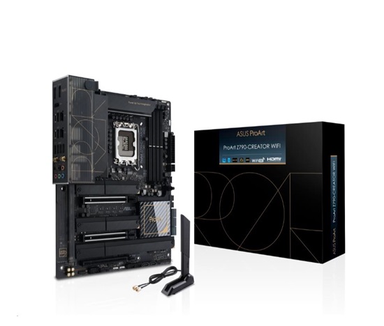 BAZAR ASUS MB Sc LGA1700 PROART Z790-CREATOR WIFI, Intel Z790, 4xDDR5, 1xHDMI, WI-FI (Z MONTÁŽE, PLNÁ ZÁRUKA)
