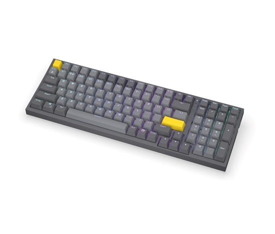 Endorfy herní klávesnice Celeris 1800, bezdrátová, yellow switch, mechanická, US layout, RGB