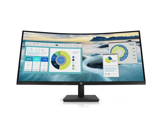 HP LCD P34hc 34" Wide VA (3440x1440, 5ms, 250nits, 3500:1,DP, HDMI, USB-C(DP, 65W out),USB 3.2 4x, 3w Repro