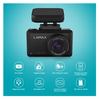 LAMAX T8 - kamera do auta