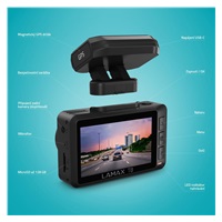 LAMAX T8 - kamera do auta