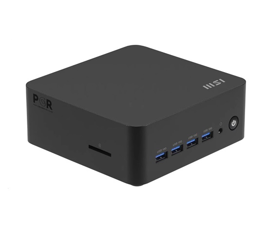 MSI PC Cubi Z AI 8M-004BEU, R9 8945HS, N/A, N/A SSD, N/A, No OS, Black