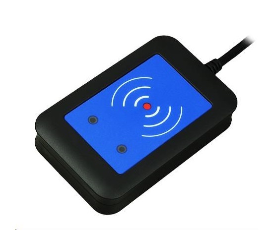 Elatec RFID čteč TWN4 MultiTech 2 LF HF, black, USB, 125kHz+13.56MHz P-version
