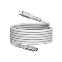 VERBATIM Kabel USB-C Sync & Charge, 100W, Magnetický, 120cm, šedá