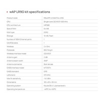MikroTik RBwAPR-2nD&R11e-LR9G 2,4GHz LoRa gateway wAP LR9G kit