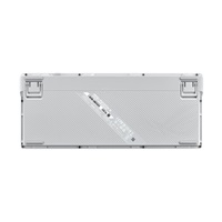 ASUS Klávesnice ROG Azoth X, Mechanická, Bezdrátová BT, RF 2.4GHz, US, bílá