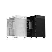 ASUS case PRIME AP303 TG WHITE, ATX, průhledná bočnice,1x120mm, bílá