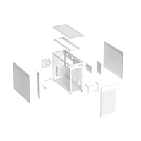 ASUS case PRIME AP303 MESH WHITE, ATX, 1x120mm, bílá