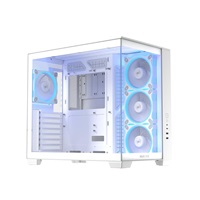 ASUS Case A32 PLUS TG ARGB, ATX, Průhledná bočnice, 4x 120mm ARGB Fan, Bílá
