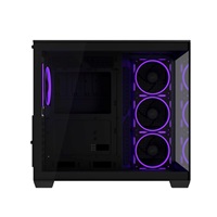 ASUS Case A32 PLUS TG ARGB, ATX, Průhledná bočnice, 4x 120mm ARGB Fan, Černá