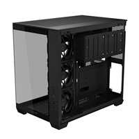 ASUS Case A32 PLUS TG ARGB, ATX, Průhledná bočnice, 4x 120mm ARGB Fan, Černá