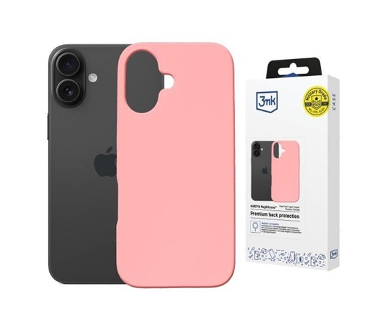 3mk Hardy MagSilicone pro Apple iPhone 16 Plus Pink