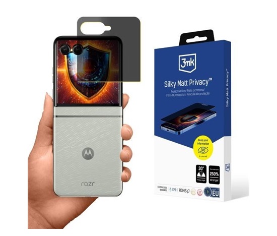 3mk Silky Matt Privacy pro Motorola Razr 60