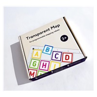 Transparentní mapa s kapsami 6x6