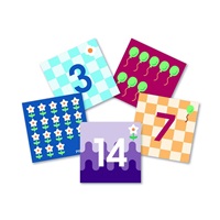 Primo Toys - tématické karty pro transparentní mapu - čísla