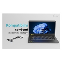 i-tec USB-C/USB-A Cable HUB 4 port (2x USB-C, 2x USB-A)