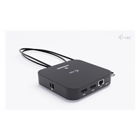 i-tec USB-C Dual HDMI Docking Station, Power Delivery 100W