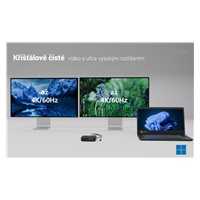 i-tec USB-C Dual HDMI Docking Station with Power Delivery 100W + i-tec Universal Charger 100W