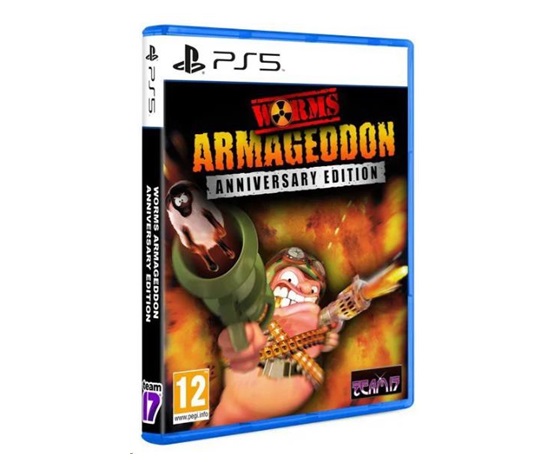 PS5 hra Worms Armageddon Anniversary Edition
