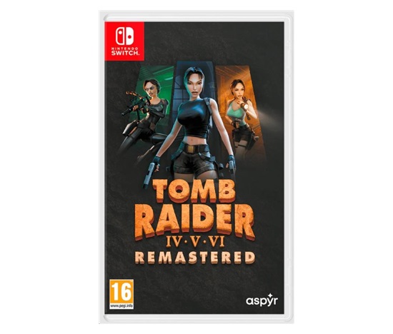 NS hra Tomb Raider IV-VI Remastered Starring Lara Croft