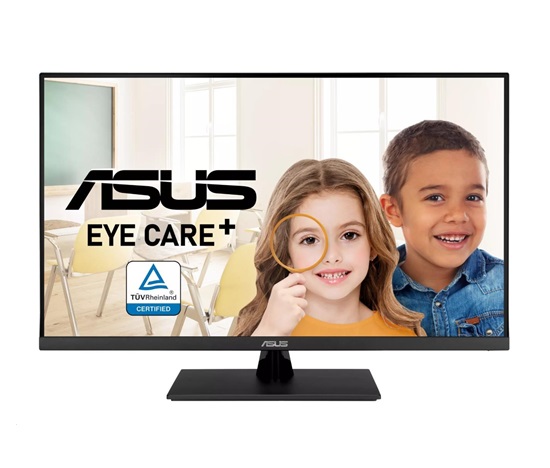 ASUS LCD VP327Q Eye Care Monitor, 31.5" 3840x2160, 350nits, 60Hz, 4ms, 178/178, DP, HDMI, Audio, Repro, VESA, Black