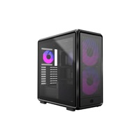 Cooler Master case MasterFrame 600 Mesh Black ARGB, Průhledná bočnice, ATX, 2x 200mm ARGB Fan, 1x 120mm ARGB Fan, Černá