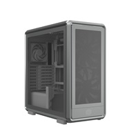 Cooler Master case MasterFrame 600 Mesh Silver ARGB, Průhledná bočnice, ATX, 2x 200mm ARGB Fan, 1x 120mm ARGB Fan, Šedá